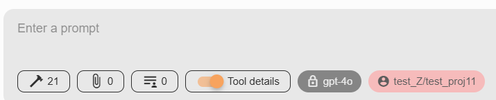 Fabaio: padlock before the model name shows data protection status