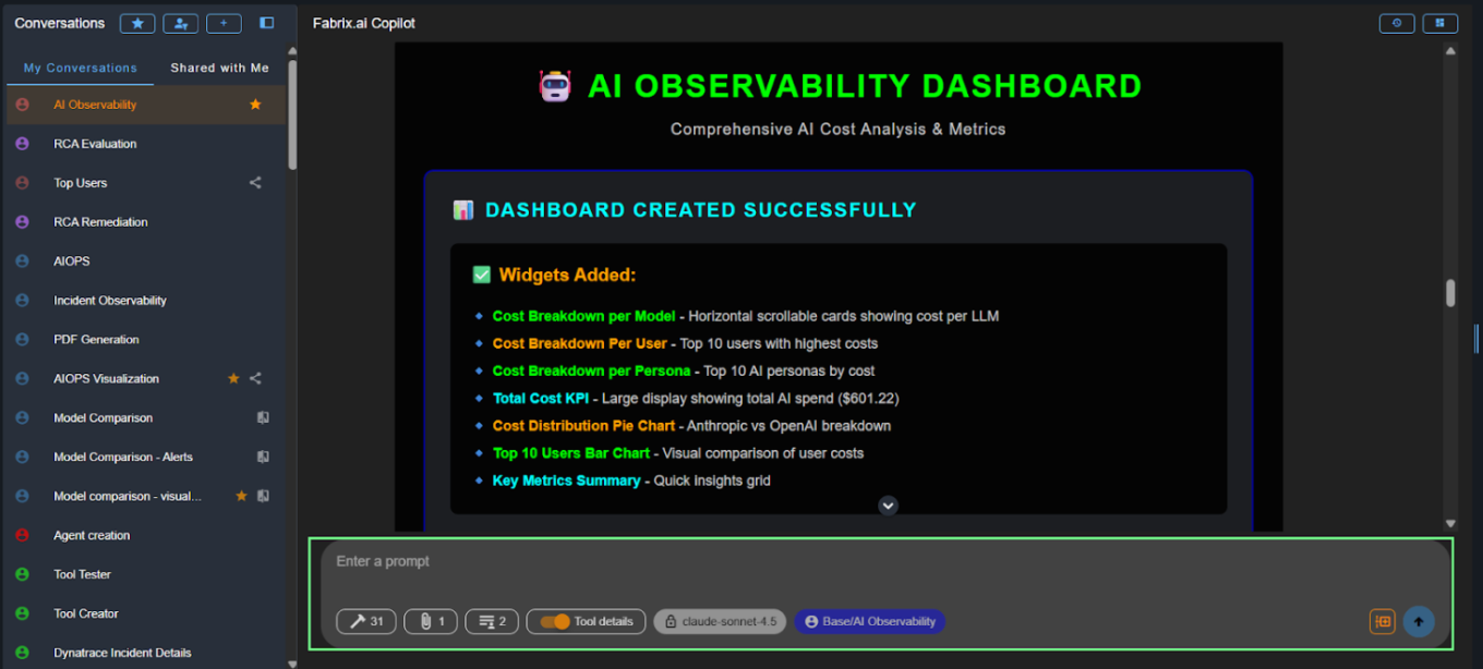 Agent Interaction Bar