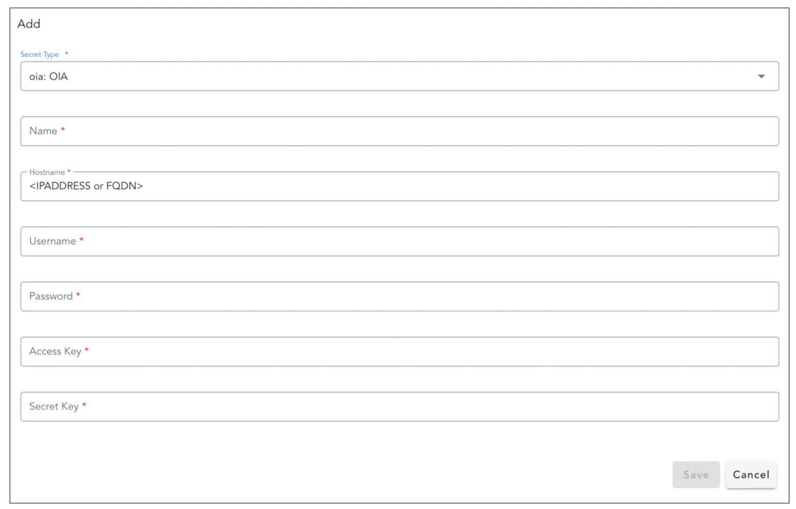 Screenshot: Configuring the Extension on cfxCloud