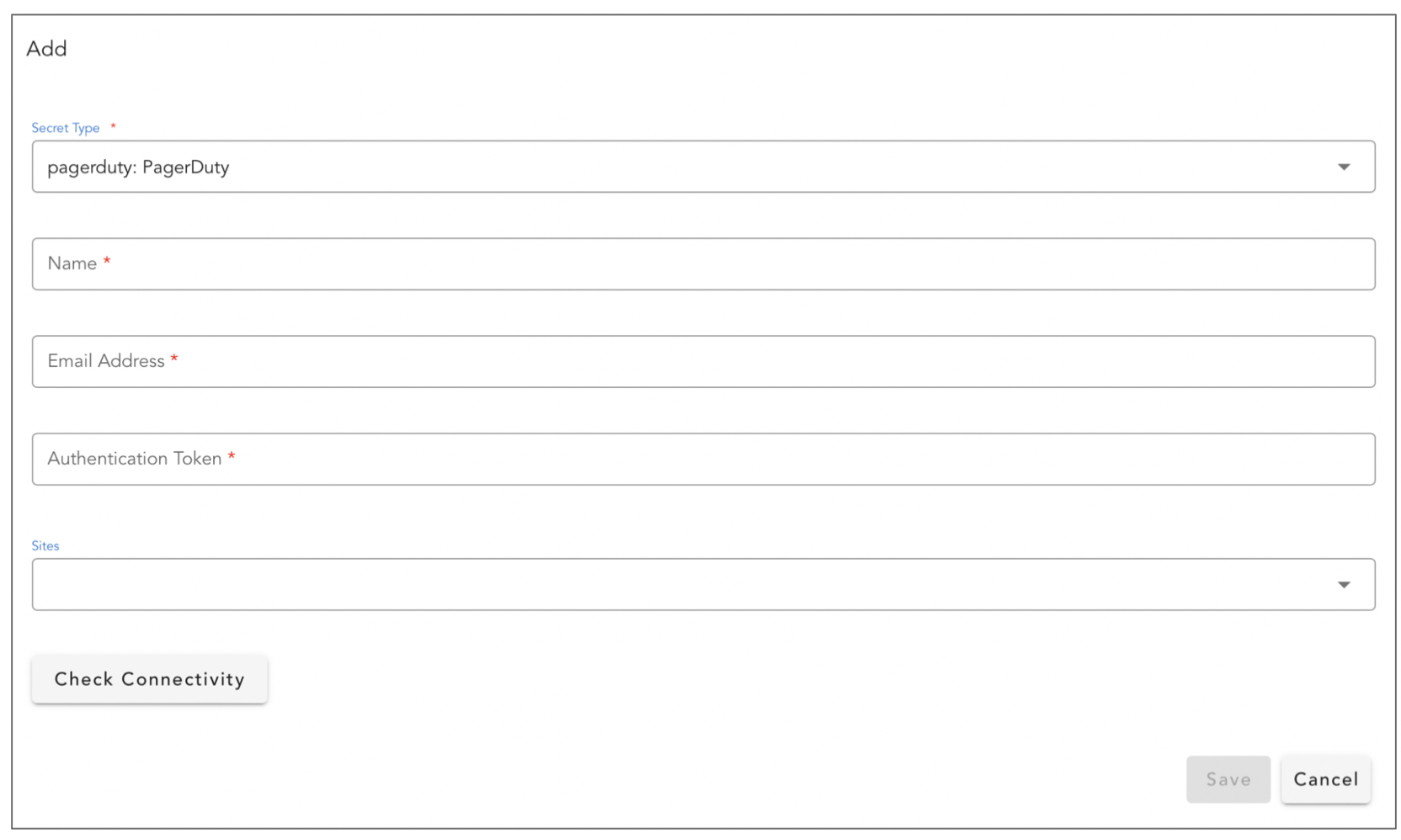 Screenshot: Configuring the Extension on cfxCloud