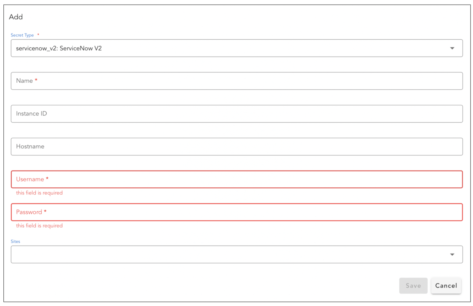 Screenshot: Configuring the Extension on cfxCloud