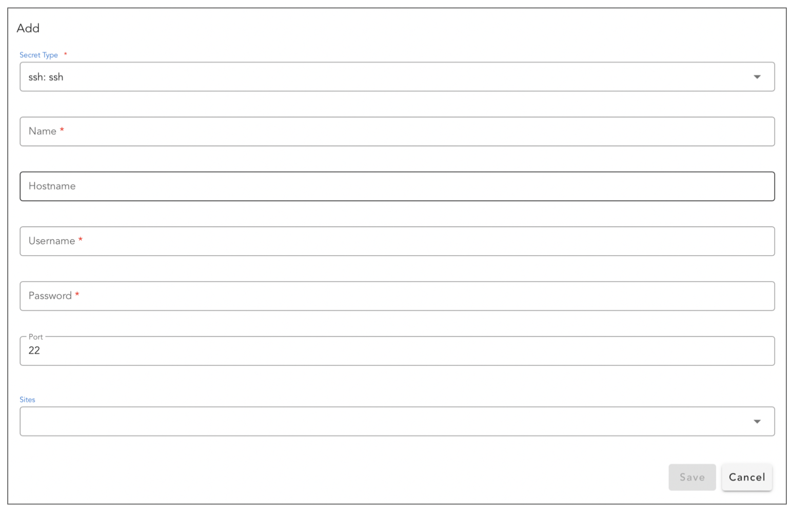 Screenshot: Configuring the Extension on cfxCloud