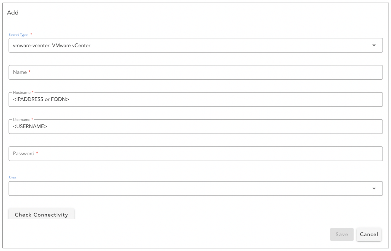 Screenshot: Configuring the Extension on cfxCloud