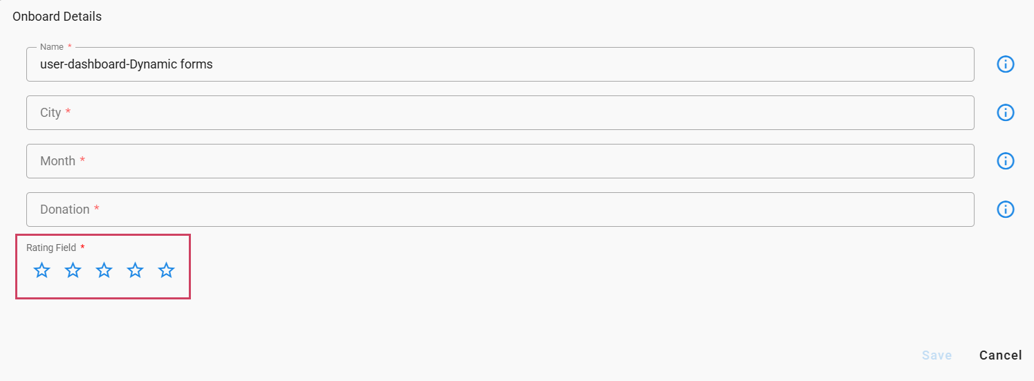 Rating Field